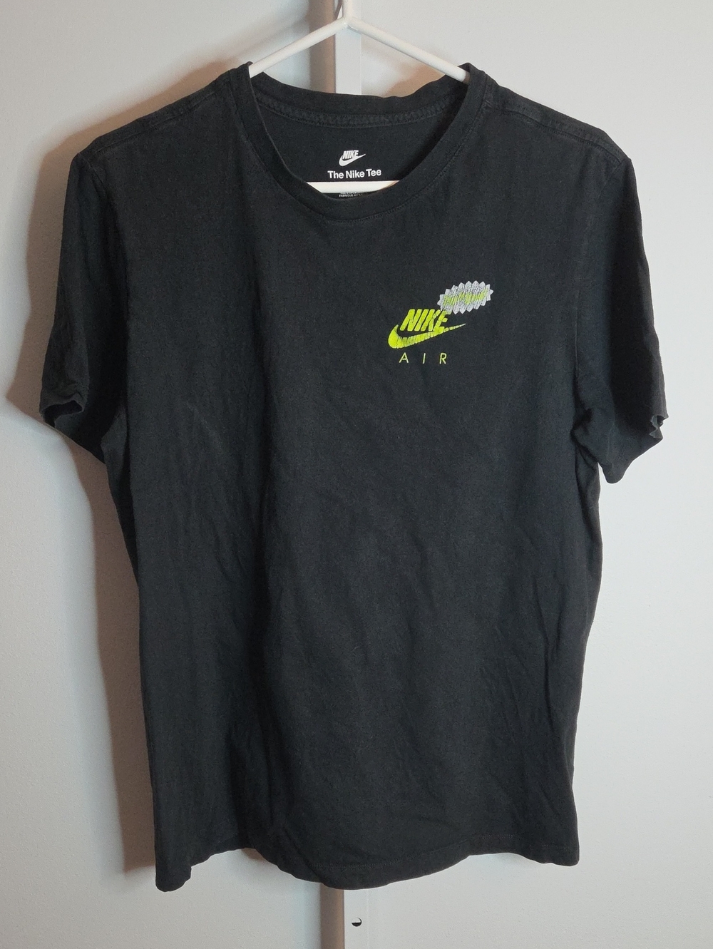 Nike Tee Black Neon Green N2 Air